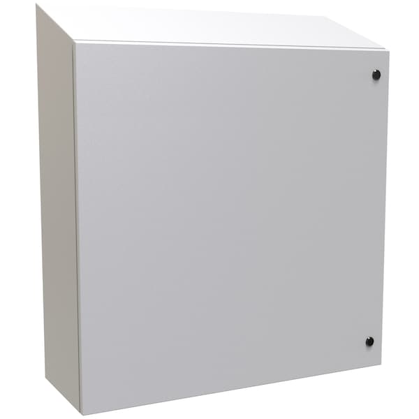 Hammond 1/4 Turn Latch Electrical Enclosures, 36 in H, 12 in D, 36 in W, 4, 12, Steel ST363612LG - main